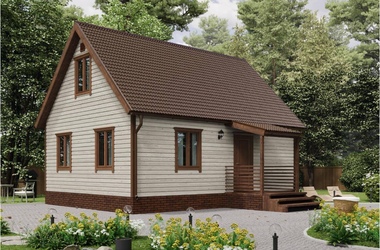 Дачный дом «Кедр» 6х8